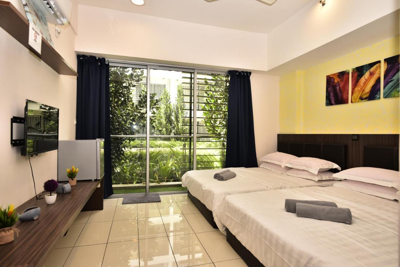 H&F Homestay The Two Owls Nest Aeropod Sovo Studio Room - 2 Queen Bed - Near Airport - Free Parking Kota Kinabalu Exterior foto